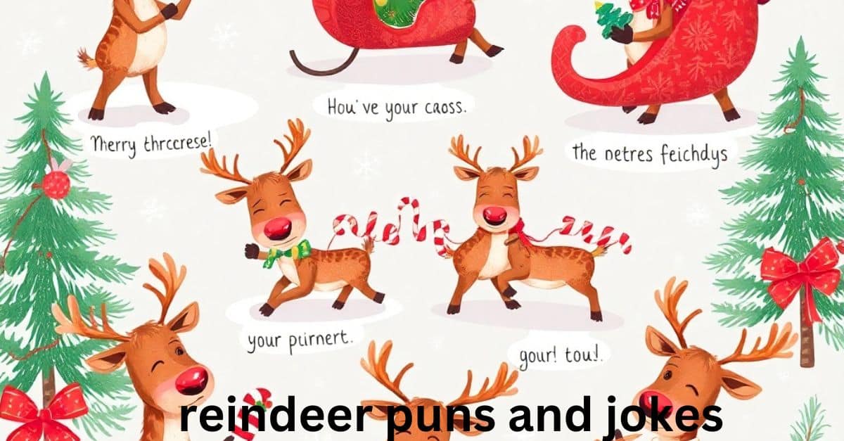 reindeer puns and jokes