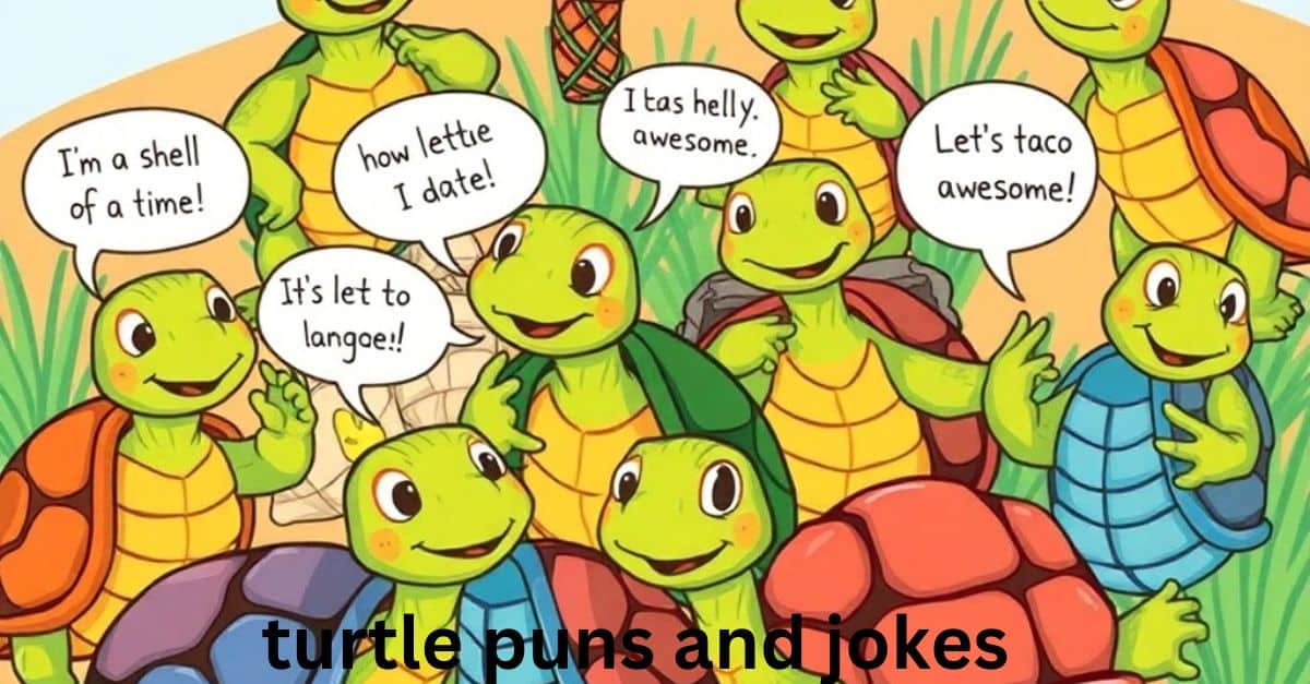 turtle puns and jokes