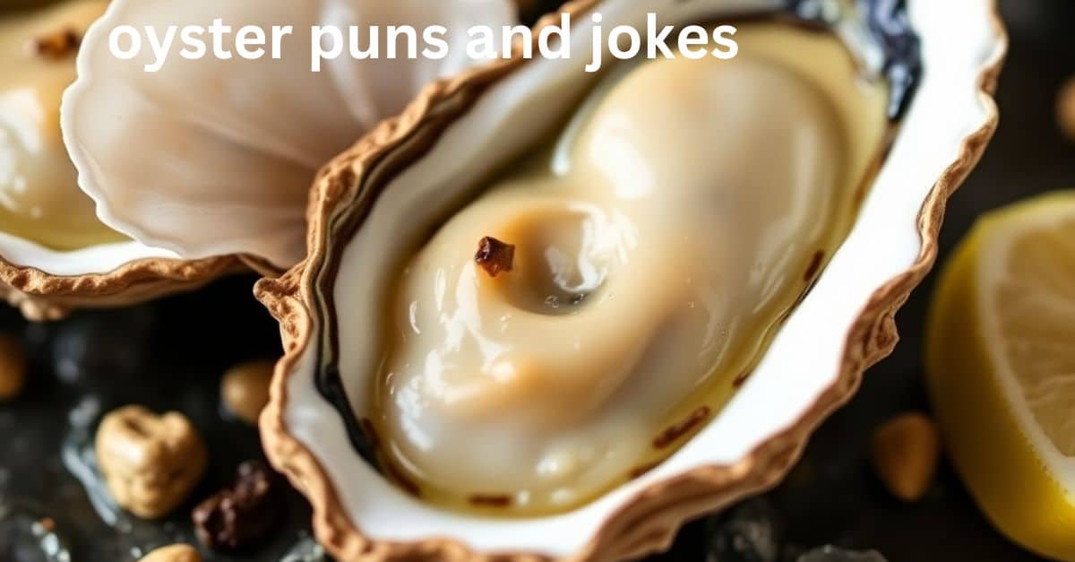 oyster puns and jokes