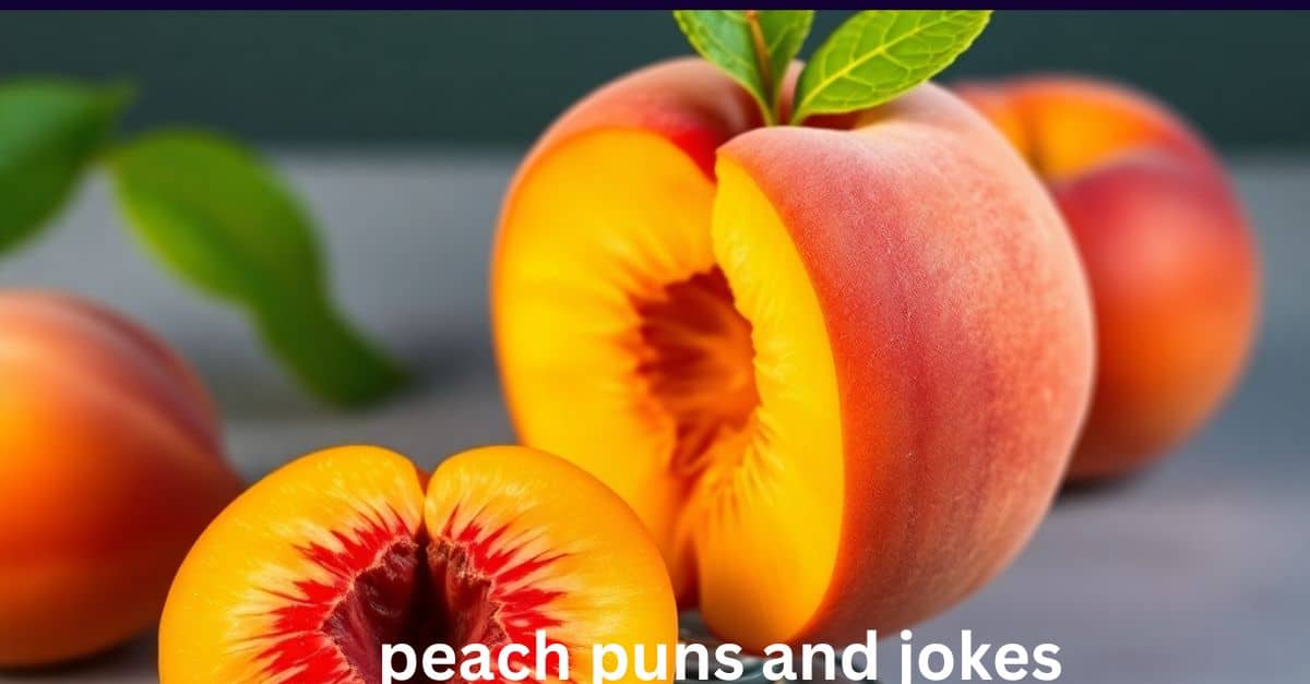 peach puns and jokes