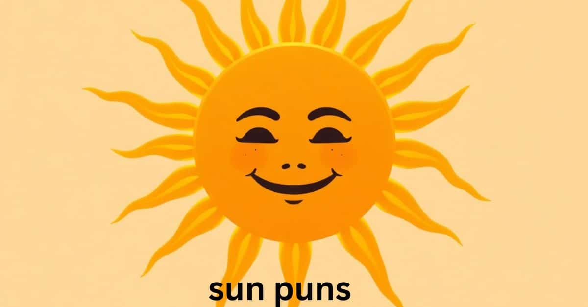 sun puns